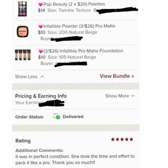 💗Pop Beauty (2 x $20) Palettes - Picture 9 of 10